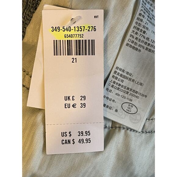 NWT Hollister 3” Curvy High Rise Jean Denim Shorts 21 / 20 W35 - Picture 9 of 11